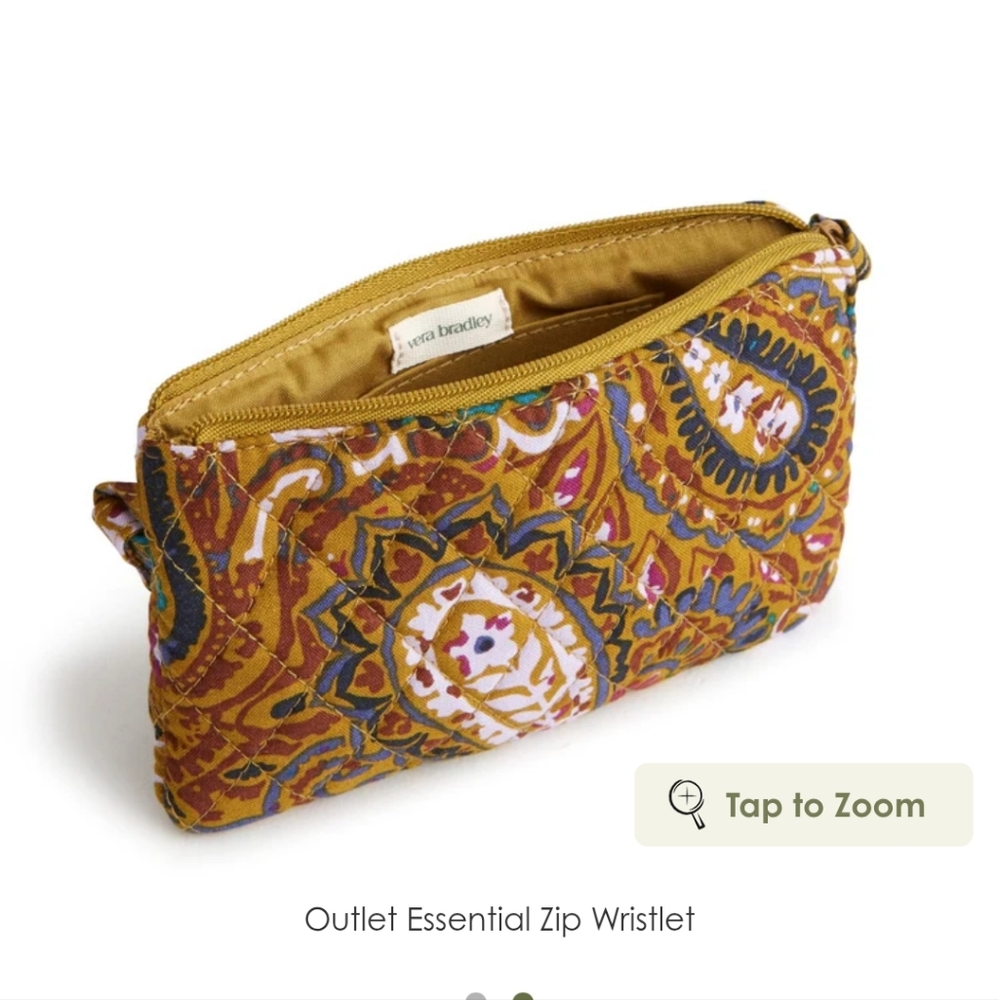 Vera Bradley Multicolor Zip Wristlet
